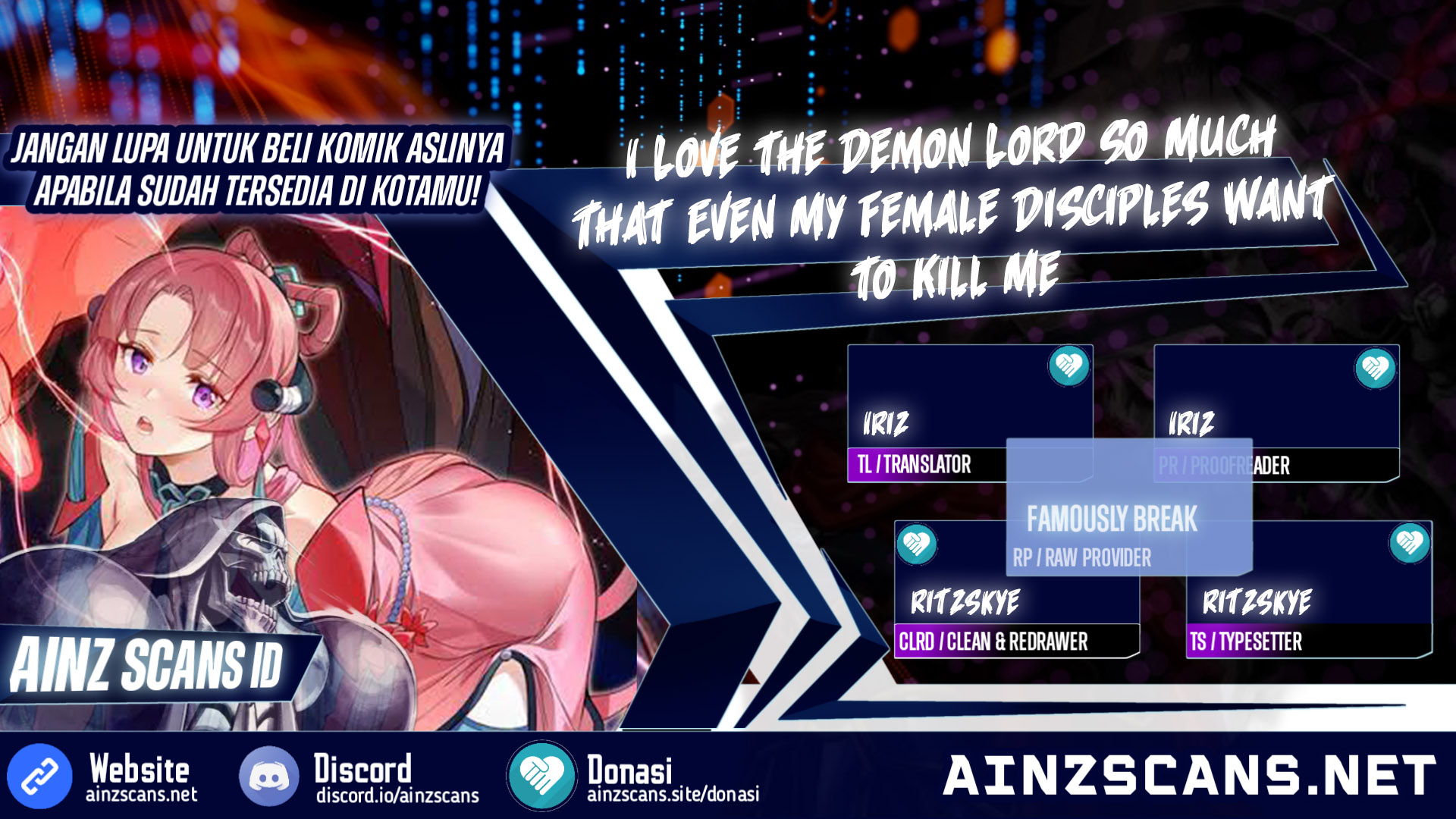 I Love the Demon Lord So Much That Even My Female Disciples Want to Kill Me