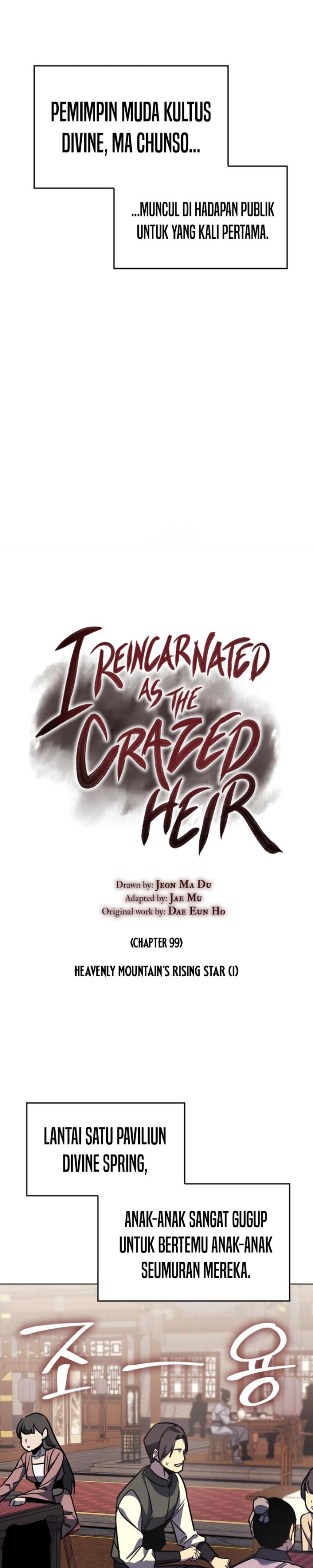 I Reincarnated As The Crazed Heir