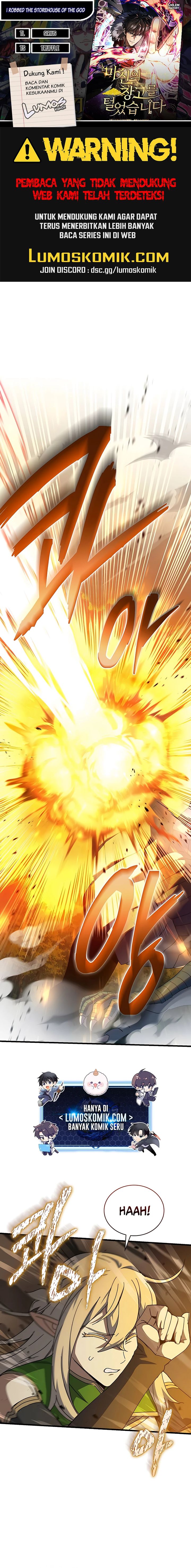 I Robbed The Storehouse Of The God