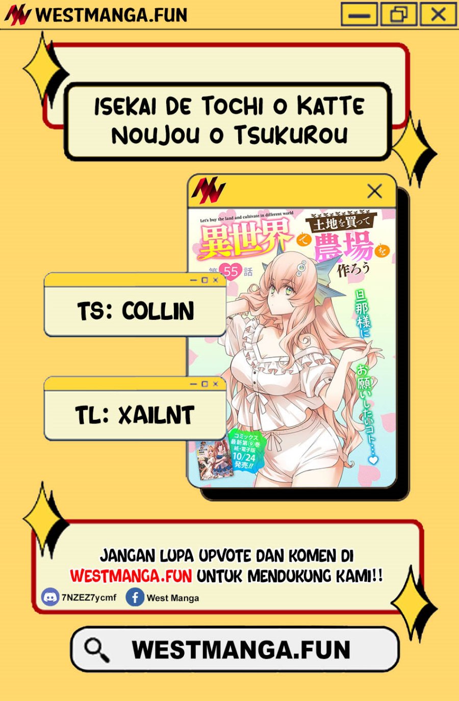 Isekai de Tochi o Katte Noujou o Tsukurou Chapter 56