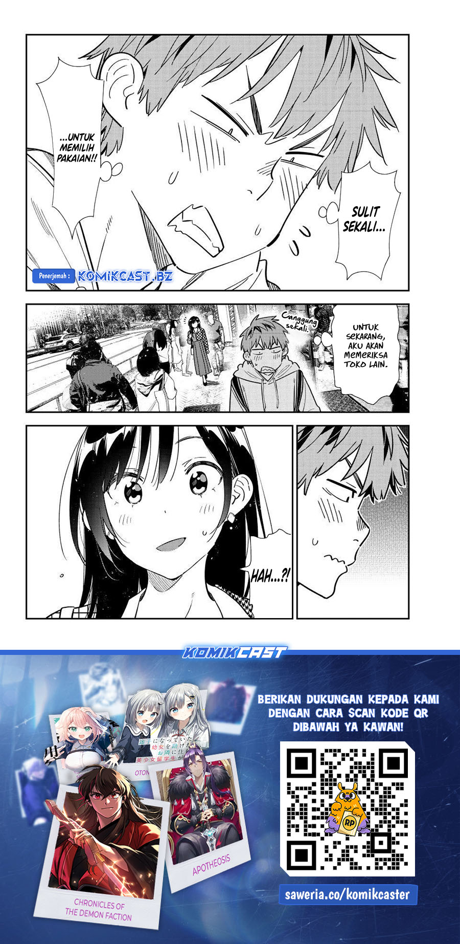 Kanojo, Okarishimasu Chapter 329