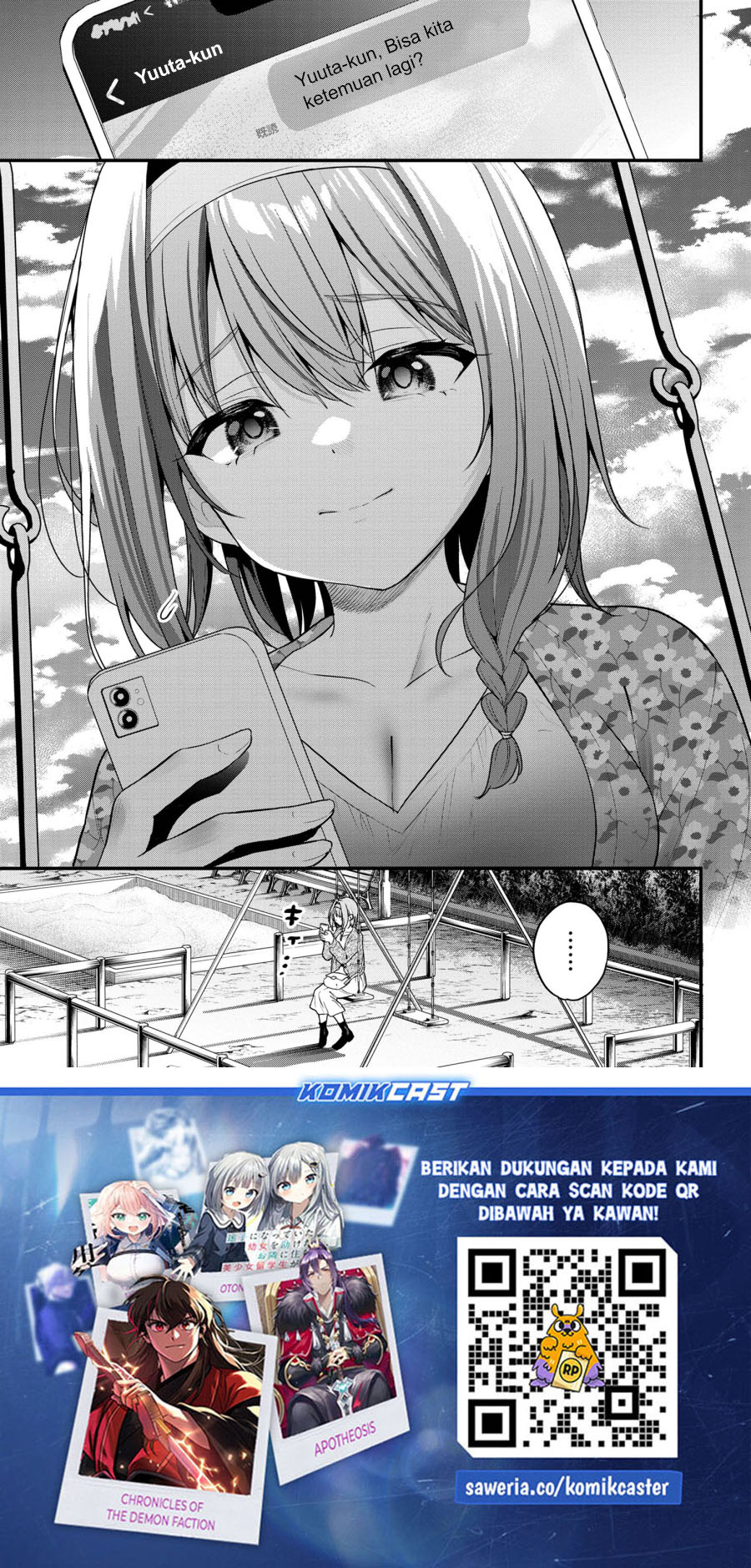 Kanojo ni Uwaki Sareteita Ore ga Koakuma na Kouhai ni Natsukarete Imasu Chapter 24