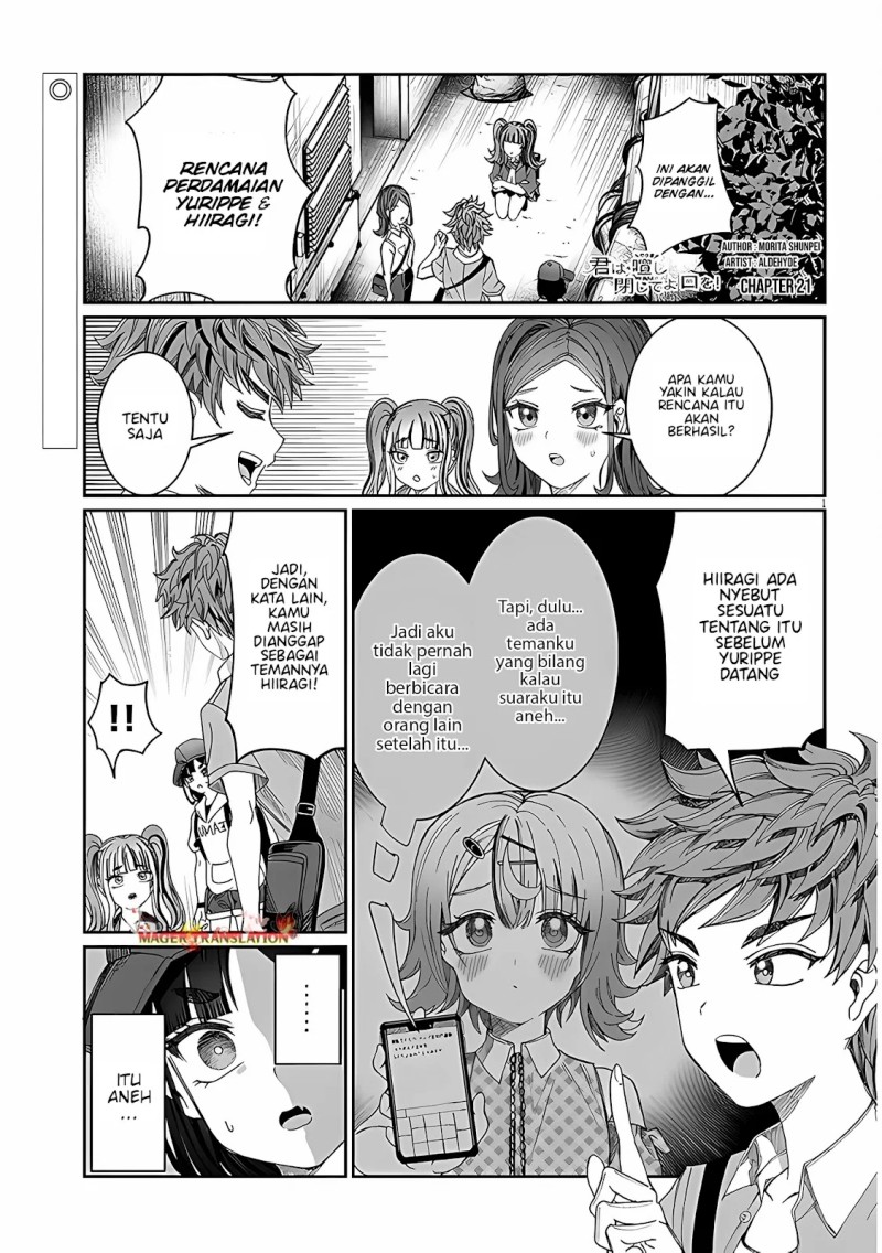 Kimi wa Yakamashi Tojite yo Kuchi wo!