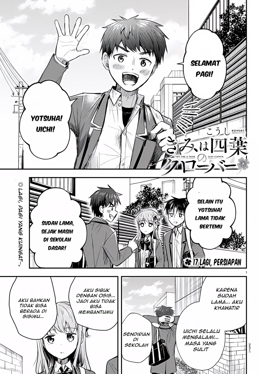 Kimi wa Yotsuba no Clover Chapter 17