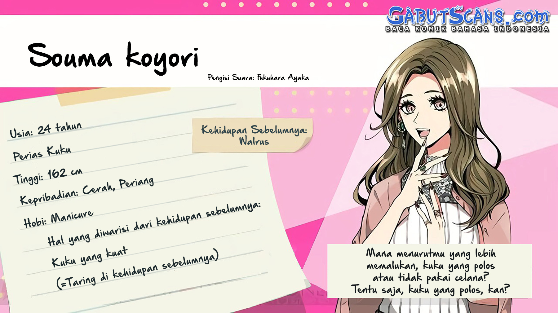 Kondo wa Korosaretakunai Azarashi-San