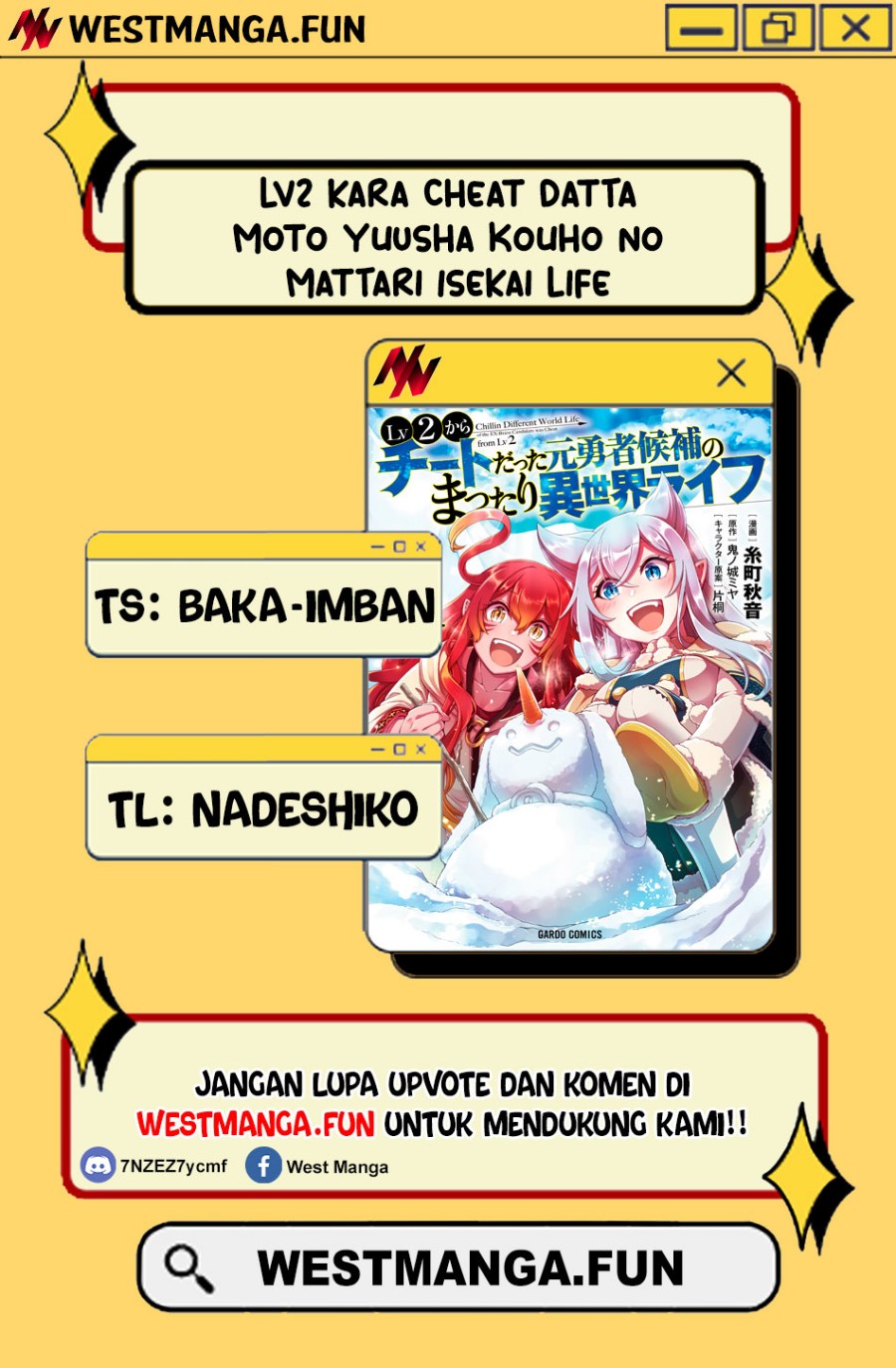 Lv2 kara Cheat datta Moto Yuusha Kouho no Mattari Isekai Life Chapter 55