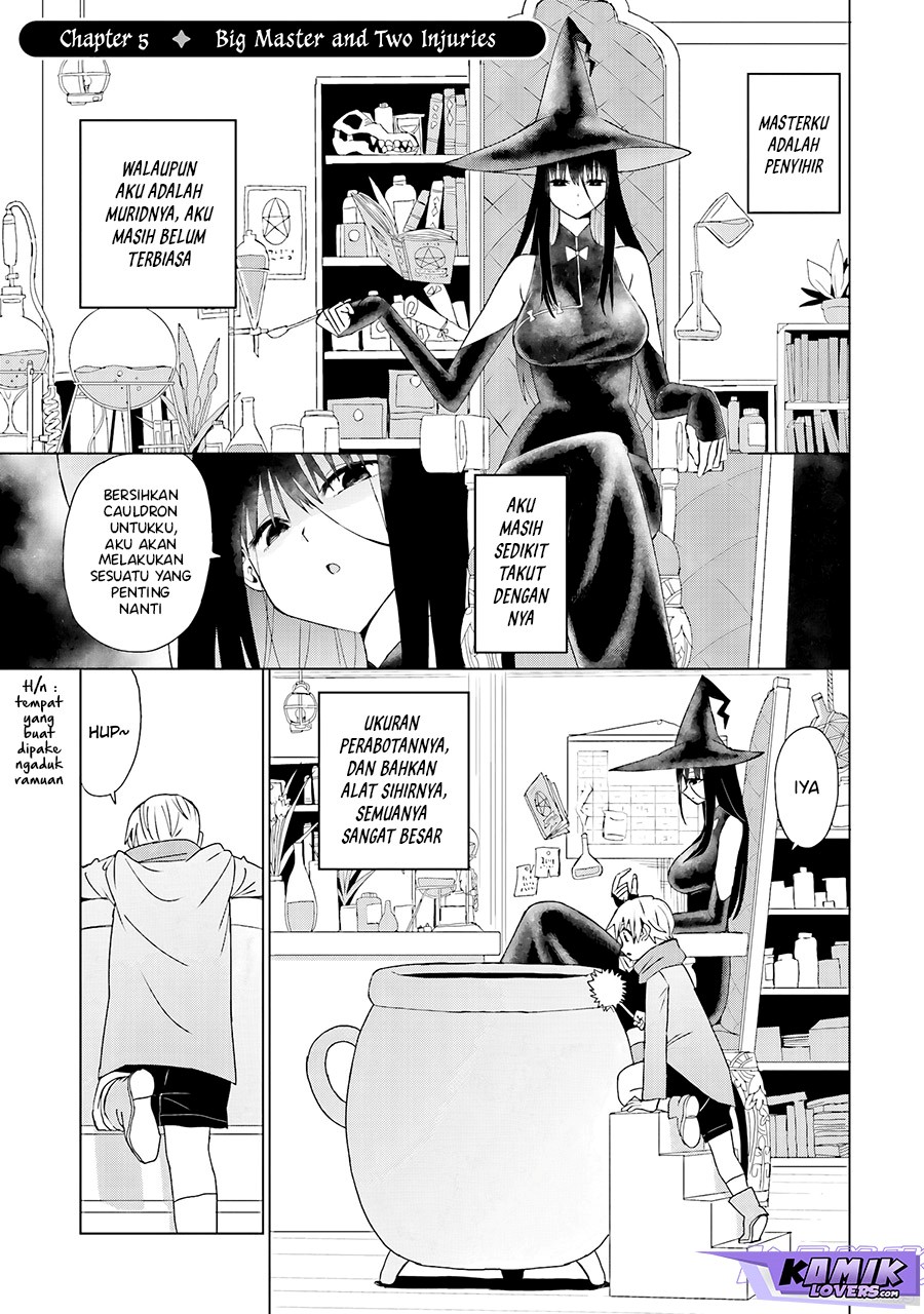 Mahou to Boku to Dekkai Shishou Chapter 5