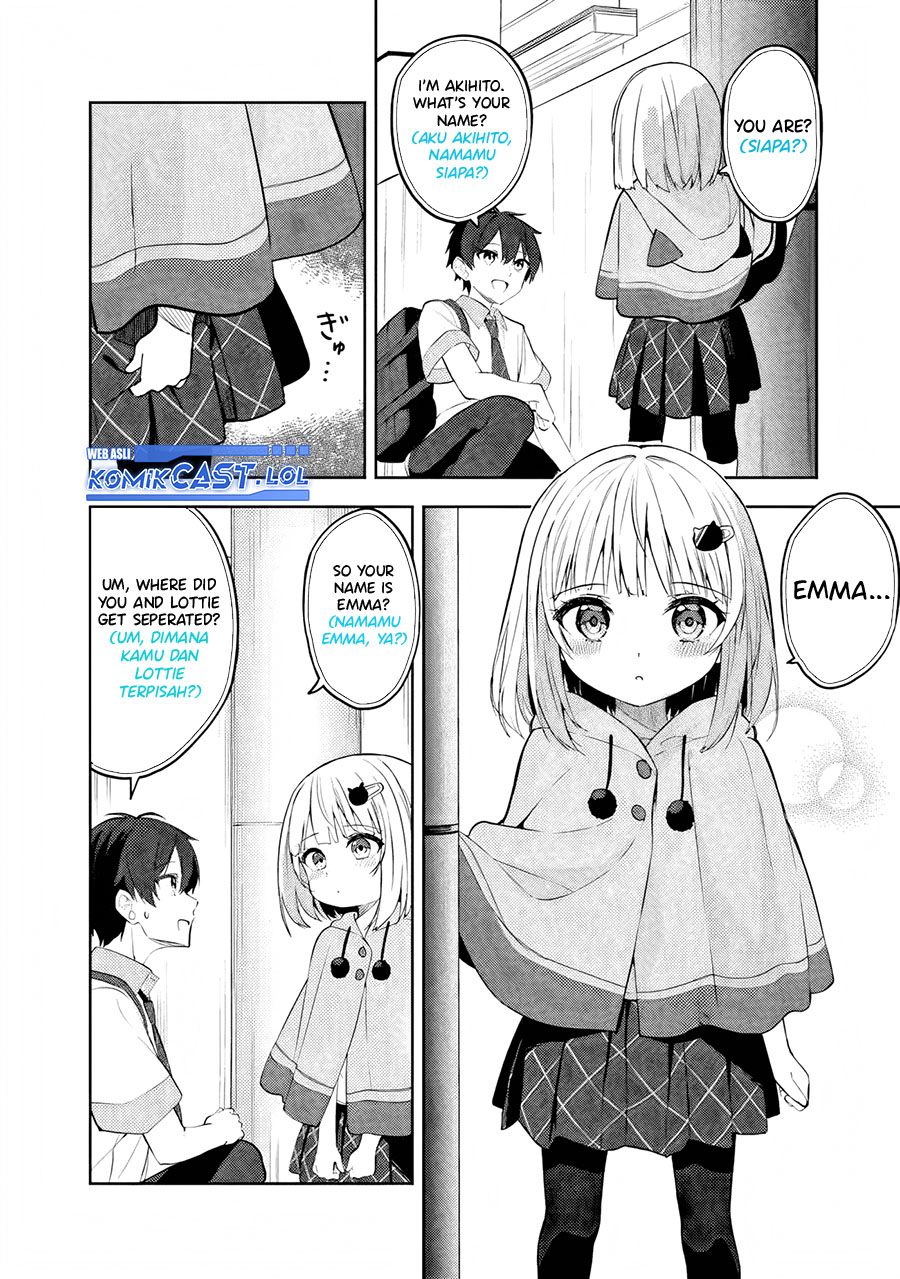 Maigo ni Natteita Youjo o Tasuketara, Otonari ni Sumu Bishoujo Ryuugakusei ga Ie ni Asobi ni Kuru You ni Natta Ken ni Tsuite Chapter 1