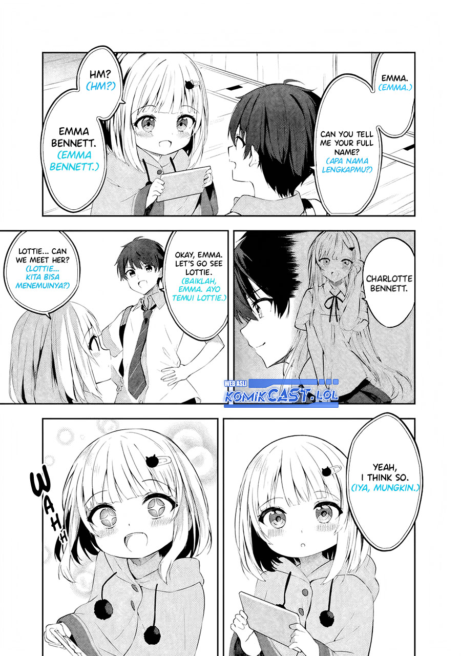 Maigo ni Natteita Youjo o Tasuketara, Otonari ni Sumu Bishoujo Ryuugakusei ga Ie ni Asobi ni Kuru You ni Natta Ken ni Tsuite Chapter 1