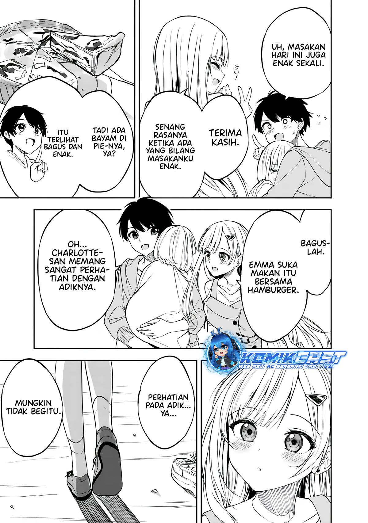 Maigo ni Natteita Youjo o Tasuketara, Otonari ni Sumu Bishoujo Ryuugakusei ga Ie ni Asobi ni Kuru You ni Natta Ken ni Tsuite Chapter 8