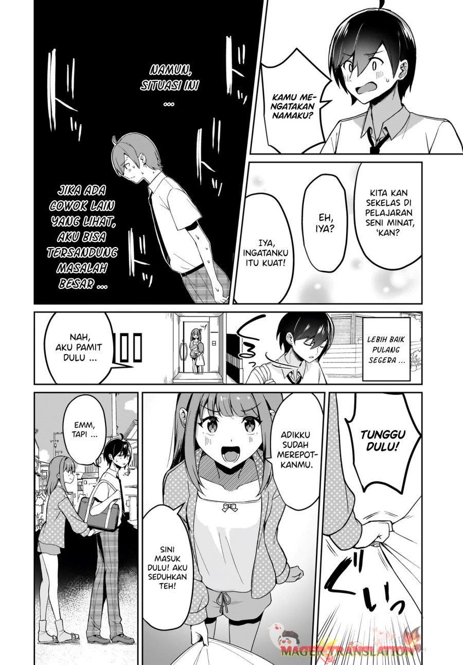Maigo no Onnanoko o Ie Made Todoketara, Genkan kara Detekita no wa Gakunen Ichi no Bishoujo deshita