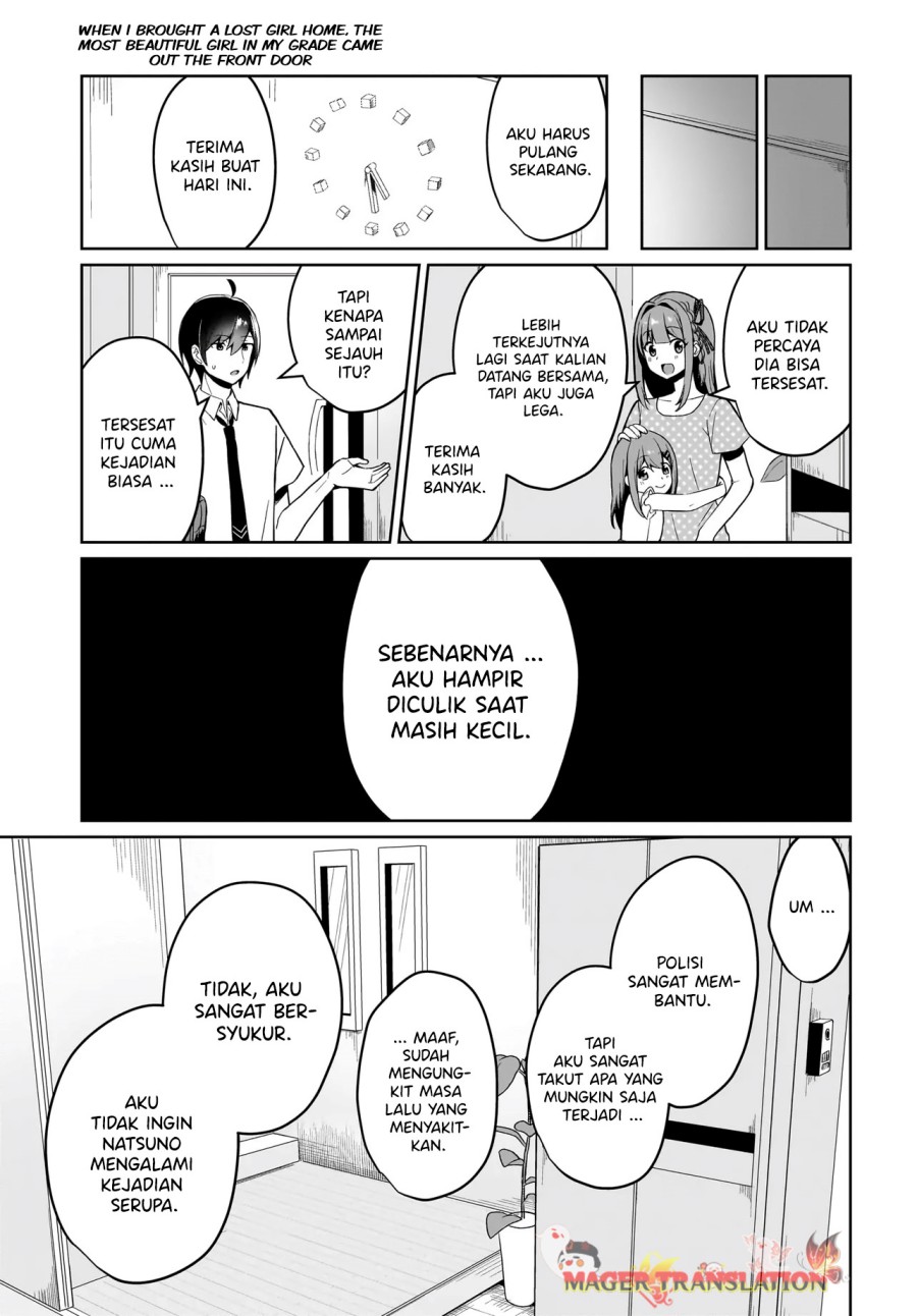 Maigo no Onnanoko o Ie Made Todoketara, Genkan kara Detekita no wa Gakunen Ichi no Bishoujo deshita