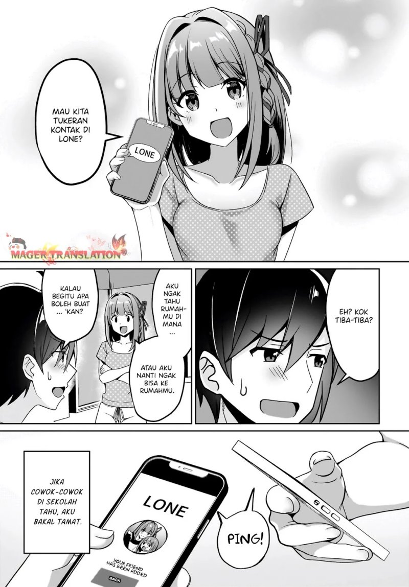 Maigo no Onnanoko o Ie Made Todoketara, Genkan kara Detekita no wa Gakunen Ichi no Bishoujo deshita