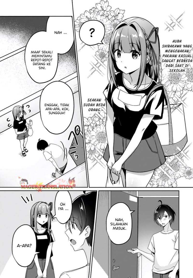 Maigo no Onnanoko o Ie Made Todoketara, Genkan kara Detekita no wa Gakunen Ichi no Bishoujo deshita