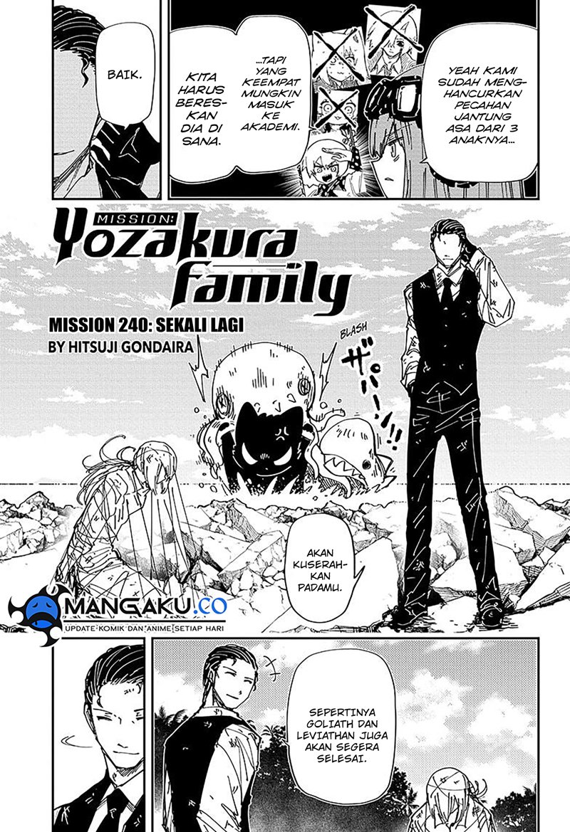 Mission: Yozakura Family