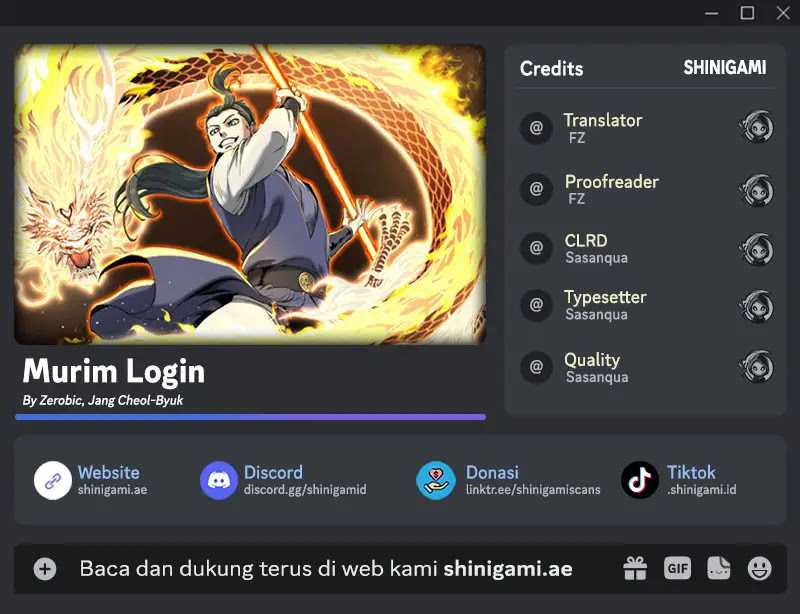 Murim Login Chapter 192