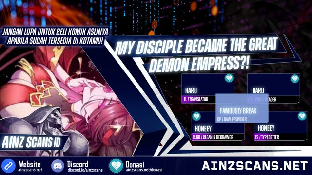 My Disciple Became The Great Demon Empress?! Chapter 21