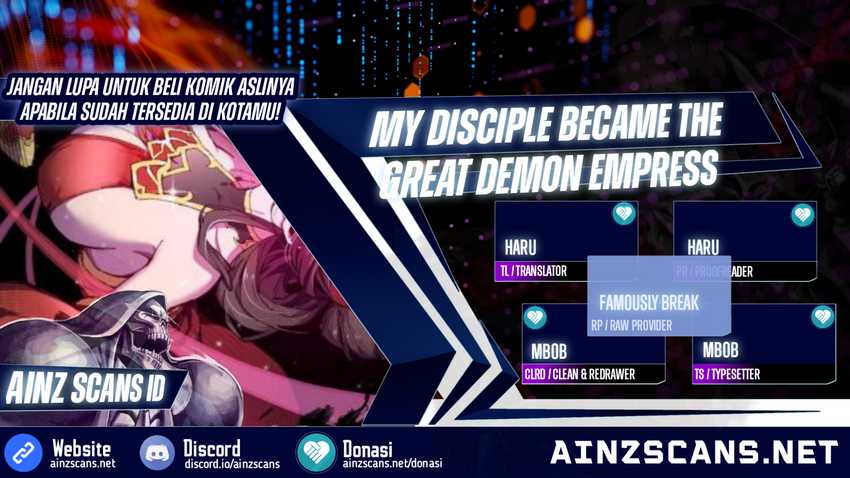 My Disciple Became The Great Demon Empress?! Chapter 26