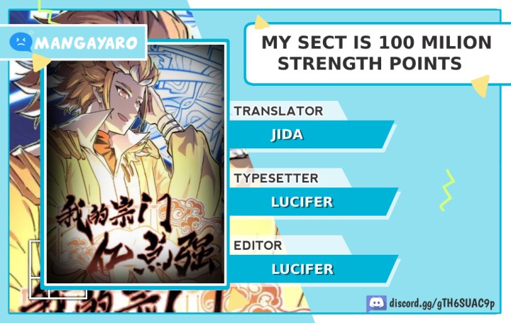 My Sect Has 100 Million Strength Points