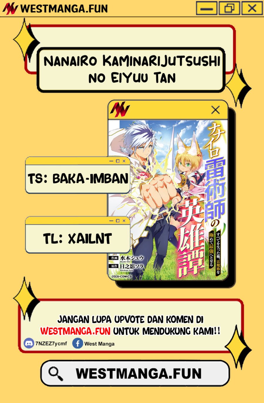 Nanairo Raijyutsushi no Eiyutan