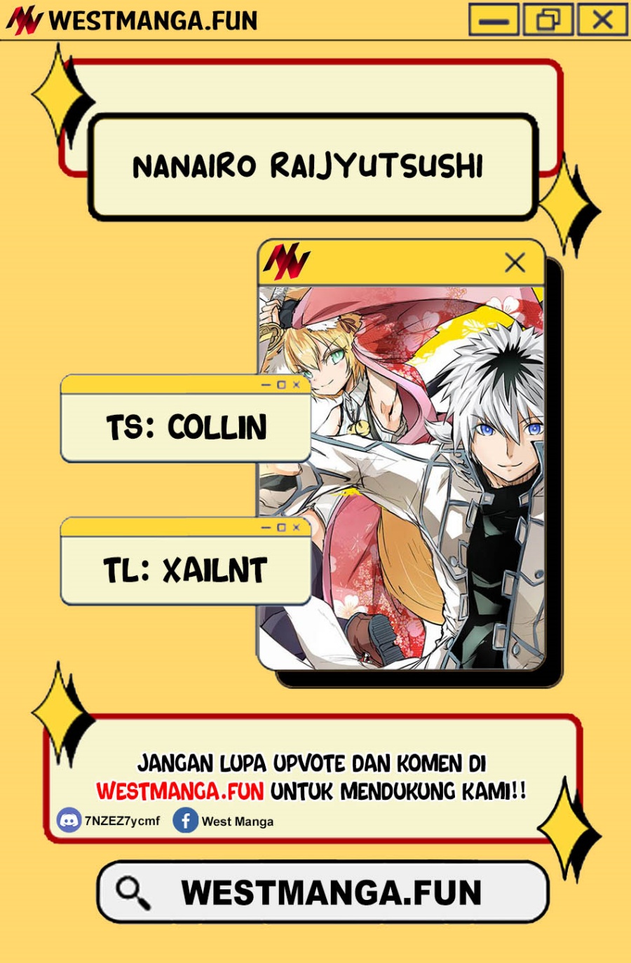 Nanairo Raijyutsushi no Eiyutan