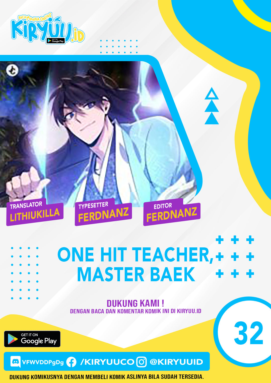 Number One Star Instructor Master Baek