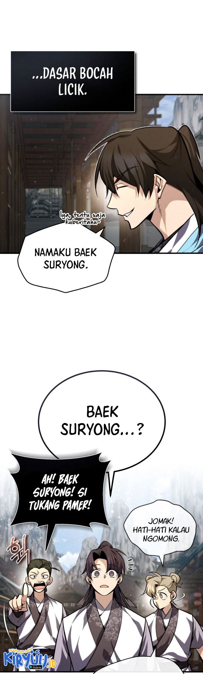 Number One Star Instructor Master Baek
