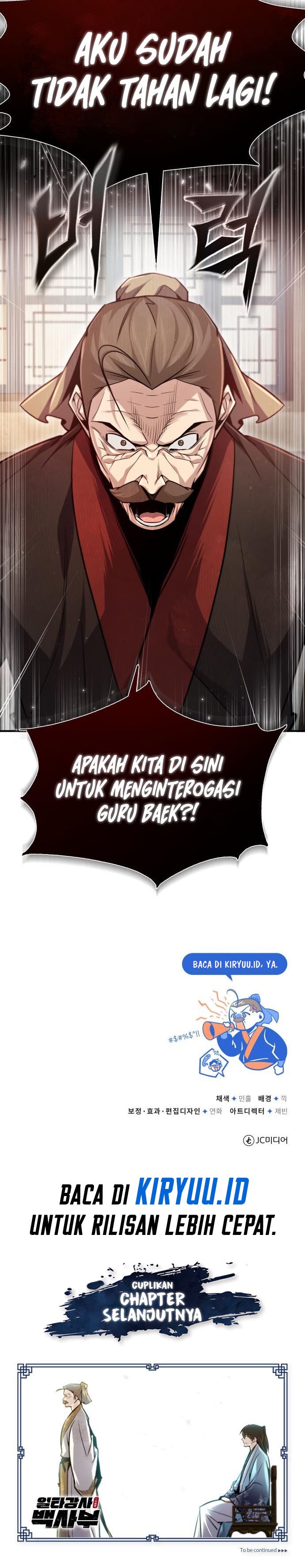 Number One Star Instructor Master Baek