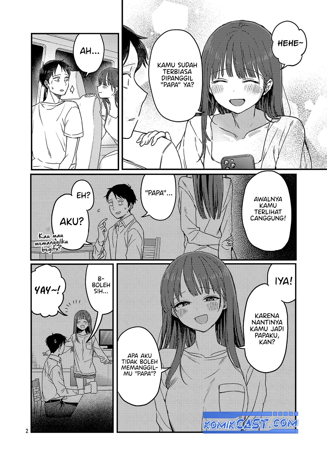Okaeri, Papa