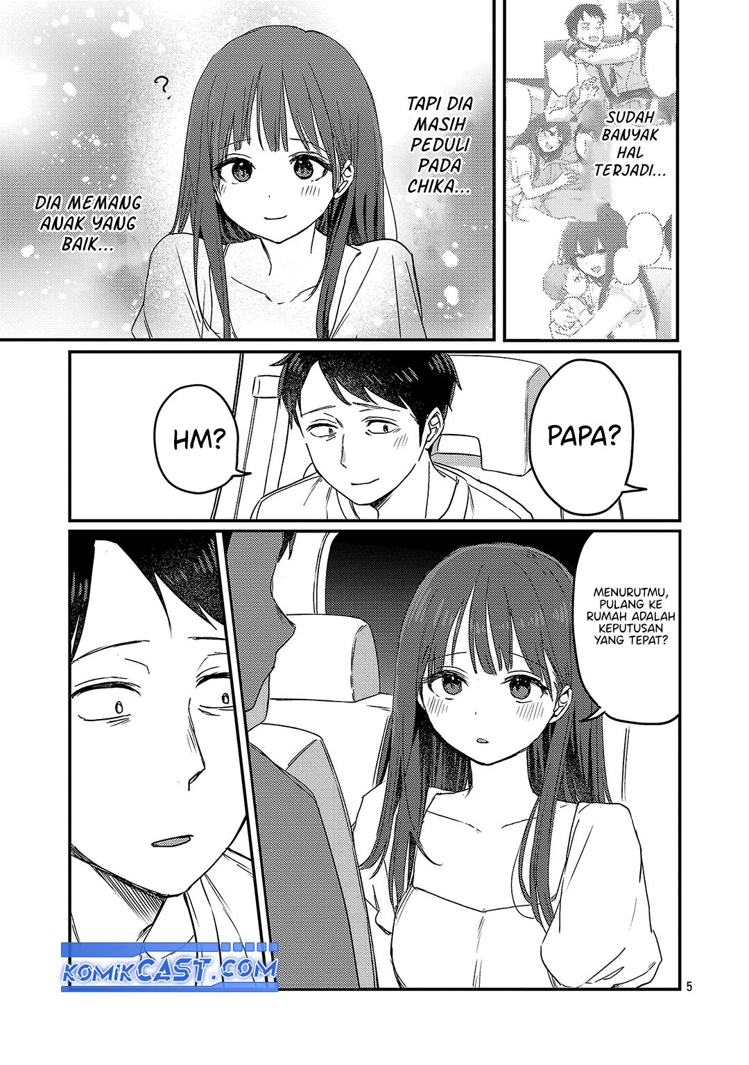 Okaeri, Papa