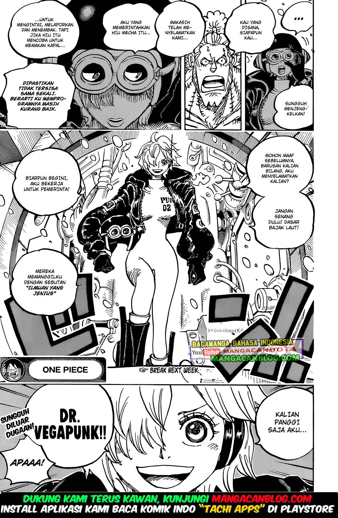 One Piece Chapter 1061