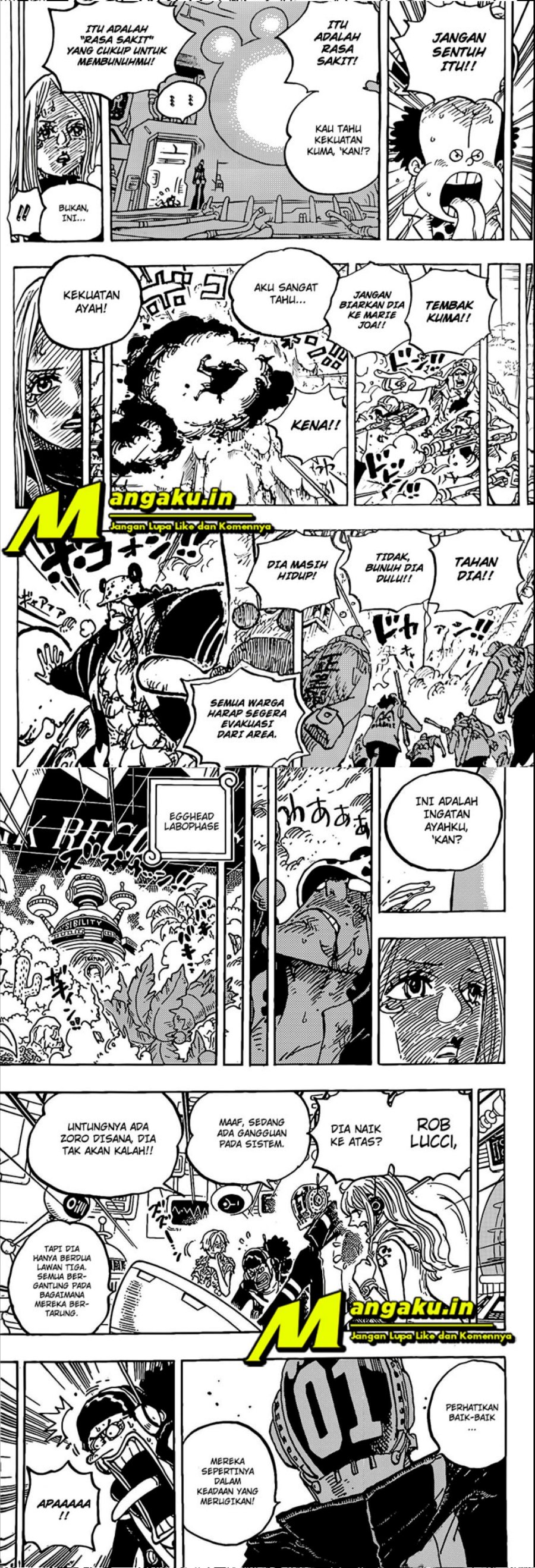 One Piece Chapter 1072