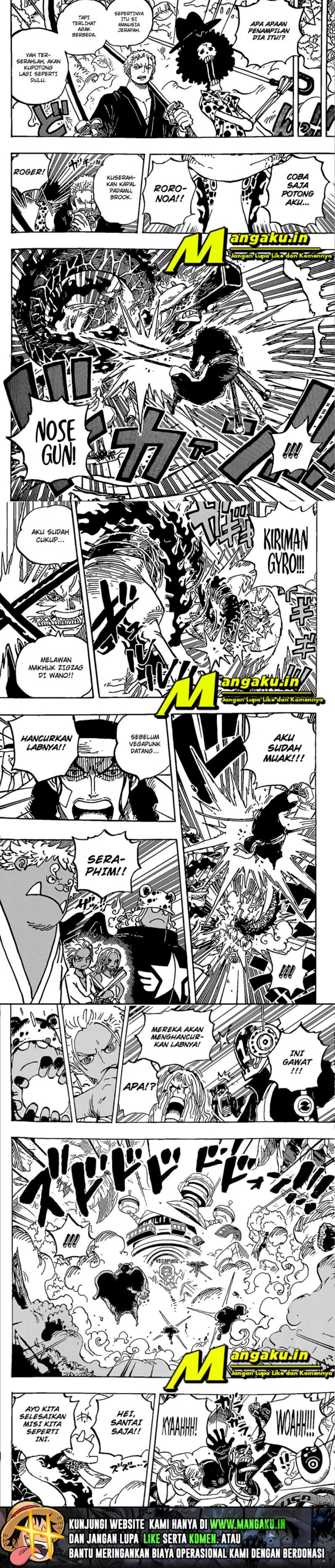 One Piece Chapter 1072