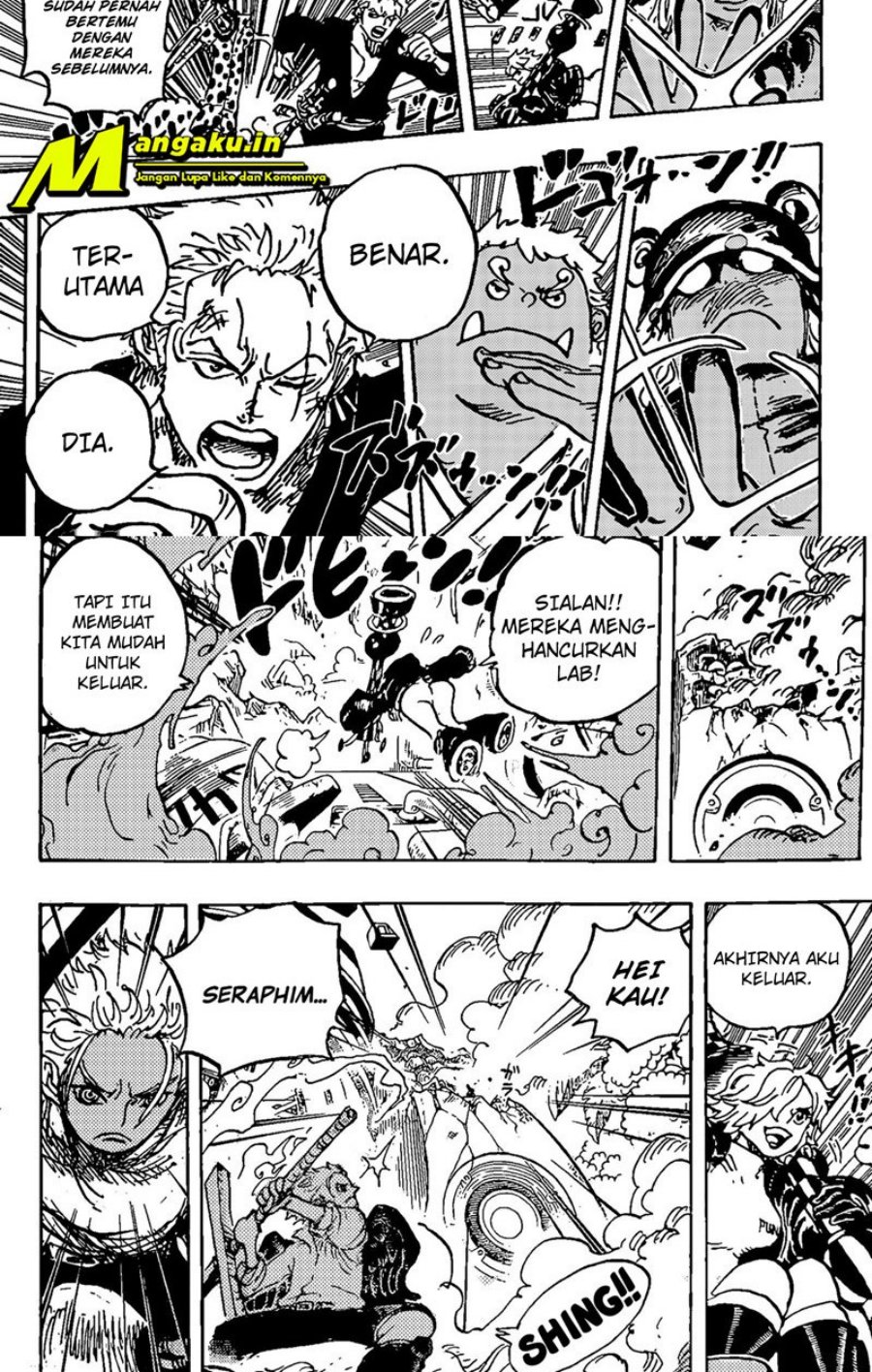 One Piece Chapter 1073