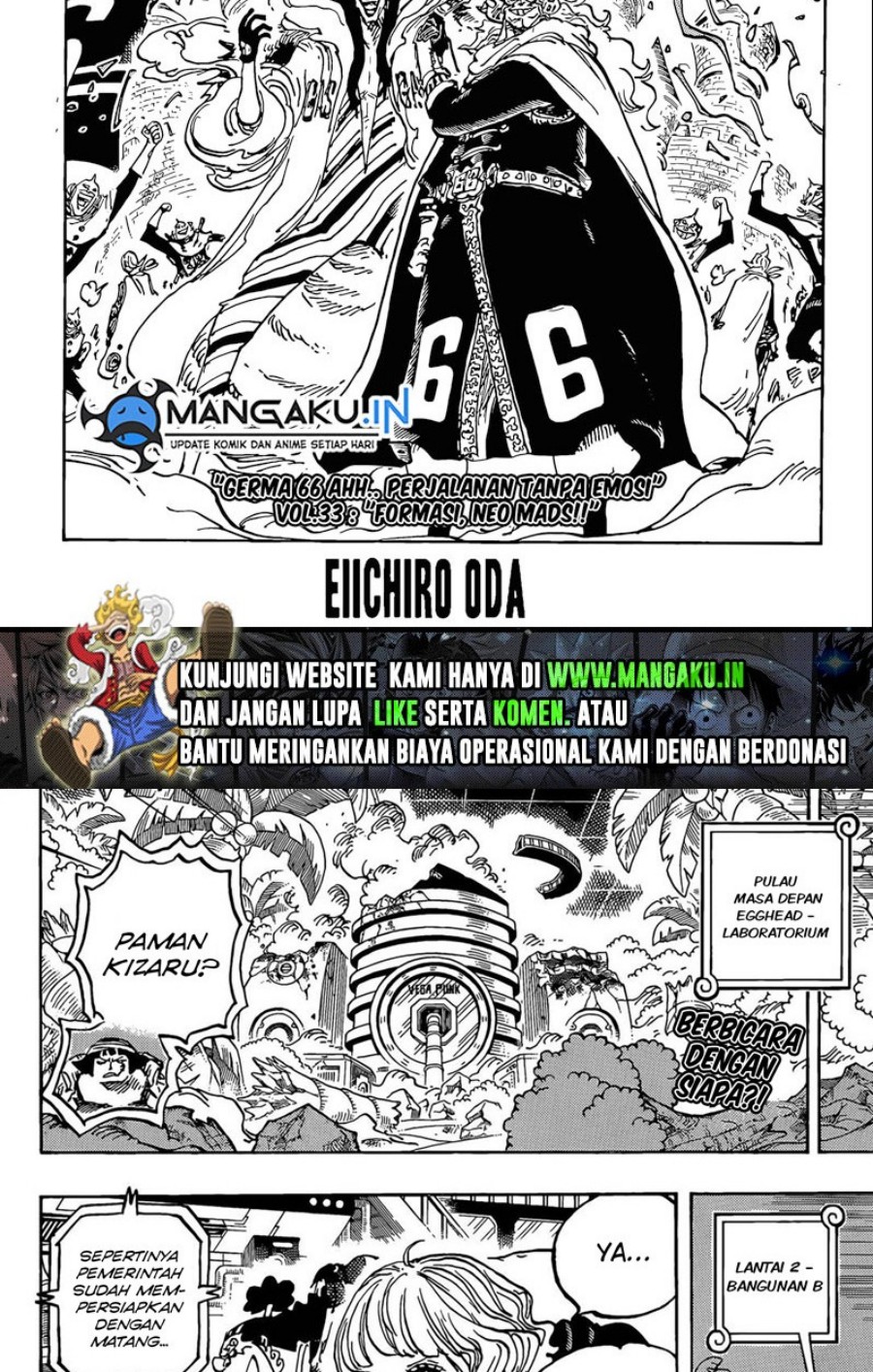 One Piece Chapter 1078