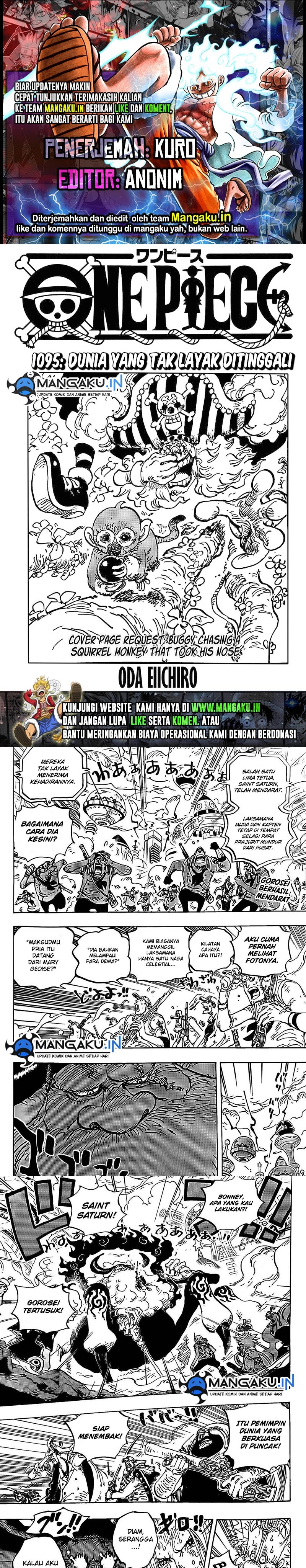 One Piece Chapter 1095