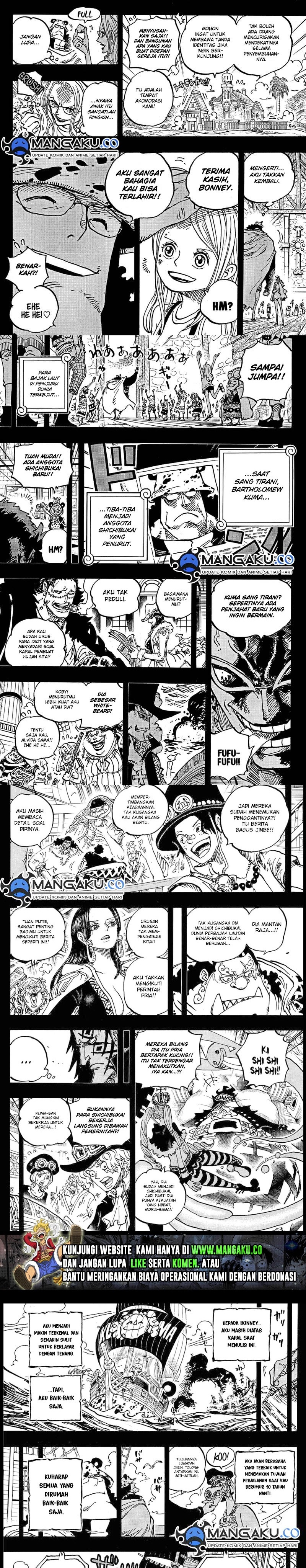 One Piece Chapter 1100