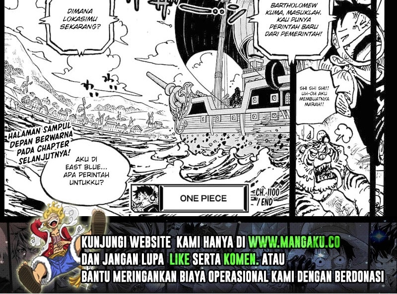 One Piece Chapter 1100