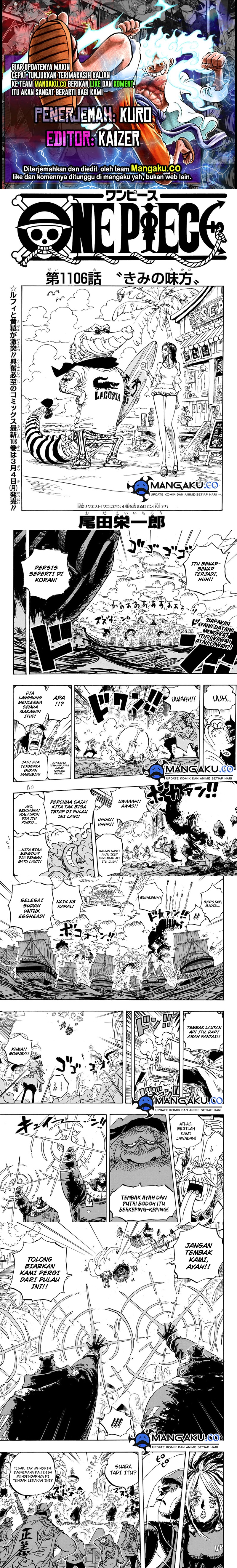 One Piece Chapter 1106