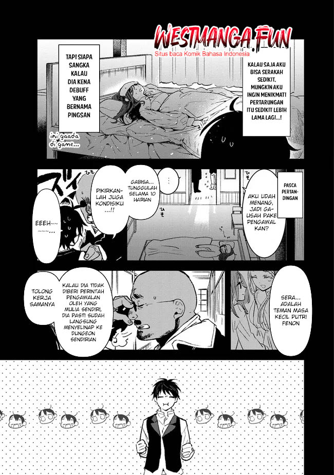 Ore, Yuusha janai desu kara. – VR Sekai no Chouten ni Kunrin Seshi Otoko. Tenseishi, Level 1 no Mushoku kara Restart suru