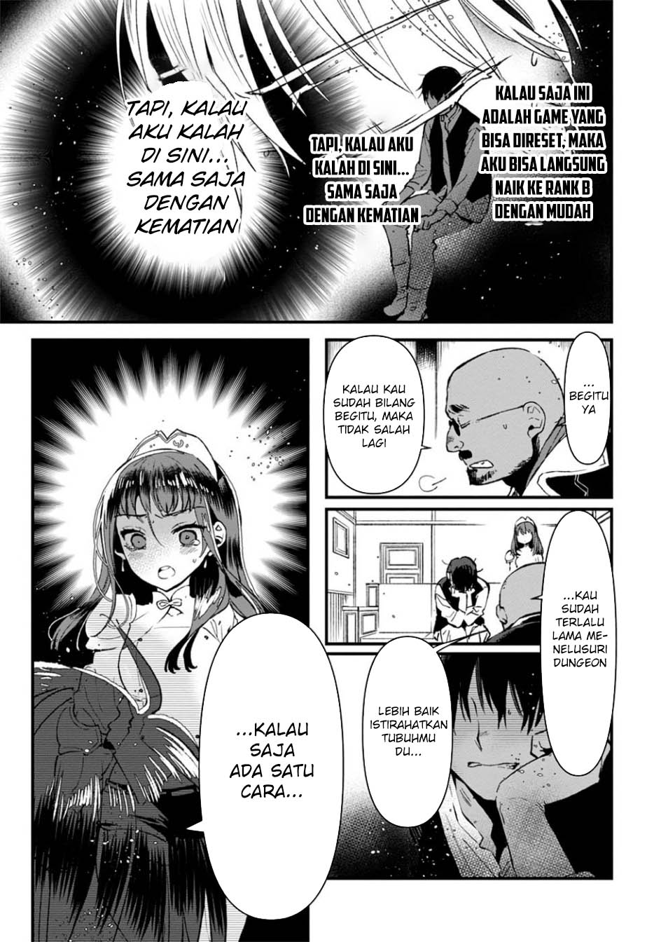 Ore, Yuusha janai desu kara. – VR Sekai no Chouten ni Kunrin Seshi Otoko. Tenseishi, Level 1 no Mushoku kara Restart suru