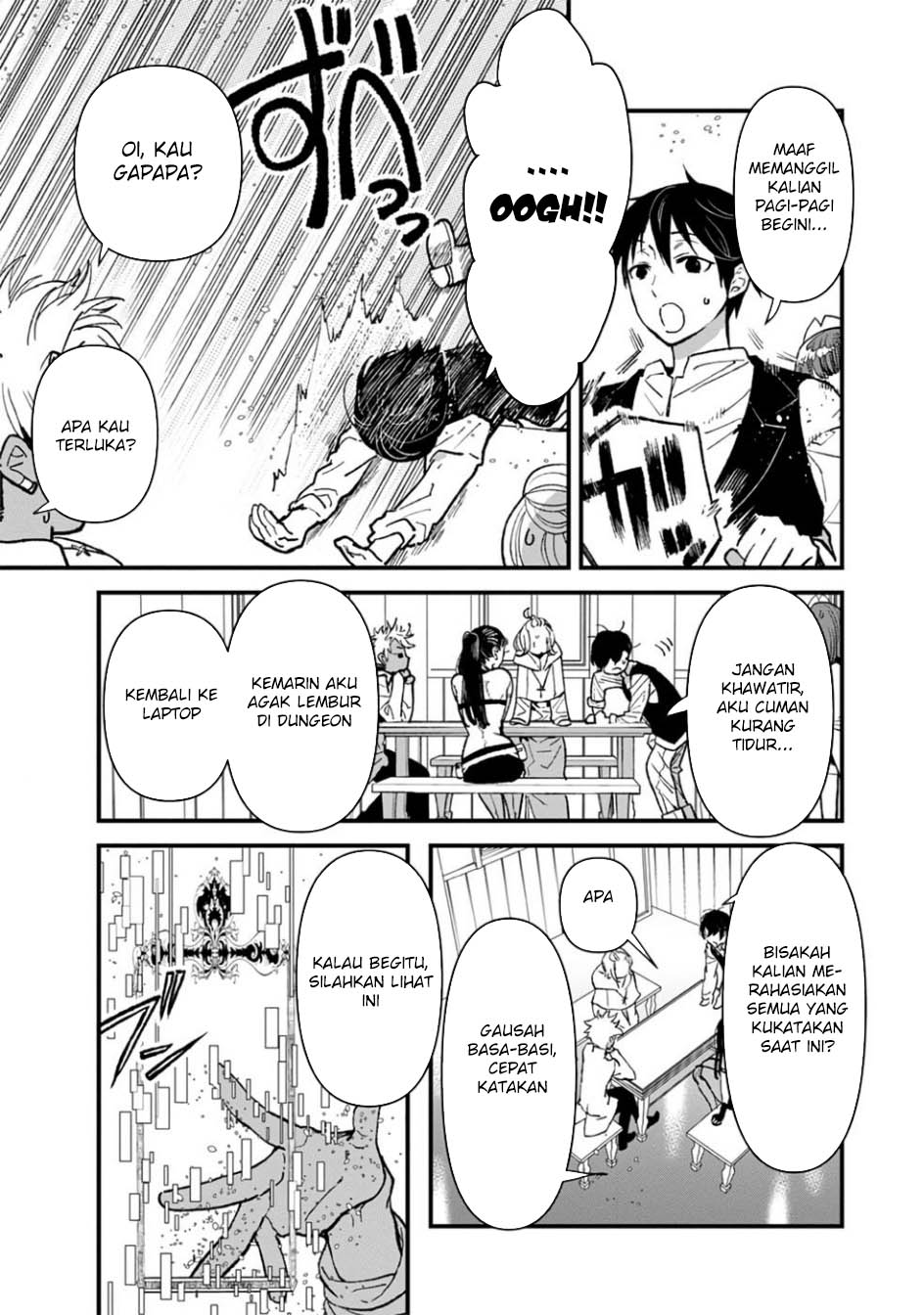 Ore, Yuusha janai desu kara. – VR Sekai no Chouten ni Kunrin Seshi Otoko. Tenseishi, Level 1 no Mushoku kara Restart suru