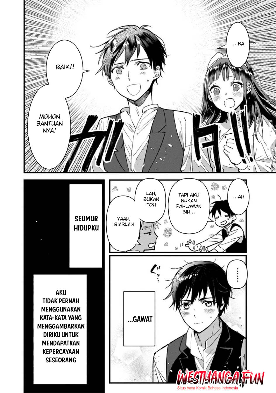 Ore, Yuusha janai desu kara. – VR Sekai no Chouten ni Kunrin Seshi Otoko. Tenseishi, Level 1 no Mushoku kara Restart suru
