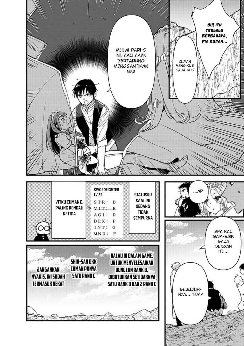 Ore, Yuusha janai desu kara. – VR Sekai no Chouten ni Kunrin Seshi Otoko. Tenseishi, Level 1 no Mushoku kara Restart suru
