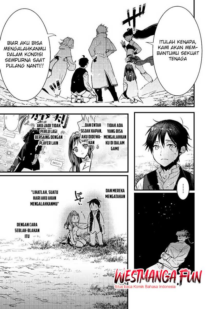 Ore, Yuusha janai desu kara. – VR Sekai no Chouten ni Kunrin Seshi Otoko. Tenseishi, Level 1 no Mushoku kara Restart suru
