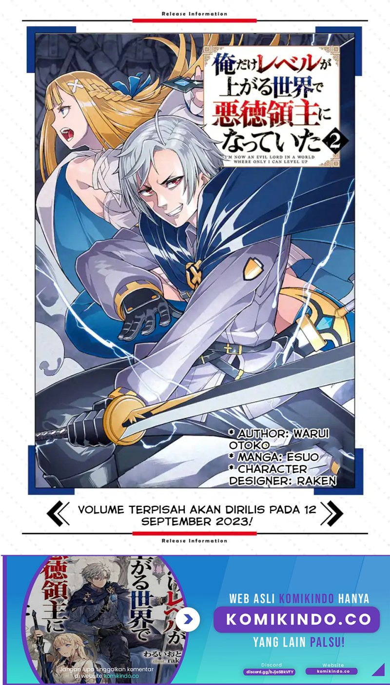 Ore dake Level ga Agaru Sekai de Akutoku Ryoushu ni Natteita