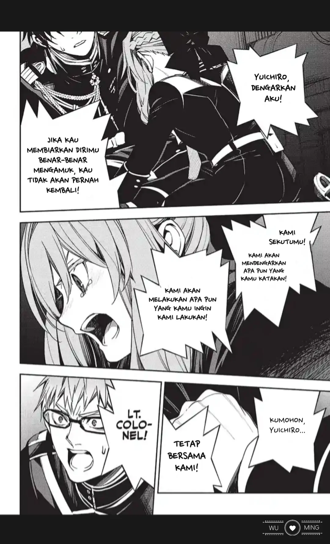 Owari no Seraph Chapter 118