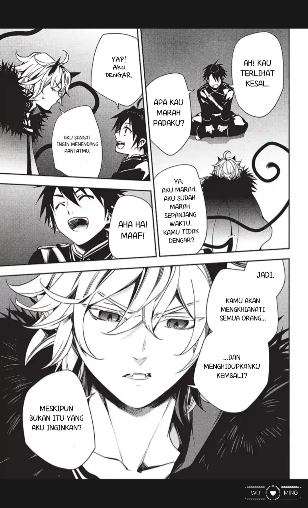 Owari no Seraph Chapter 118