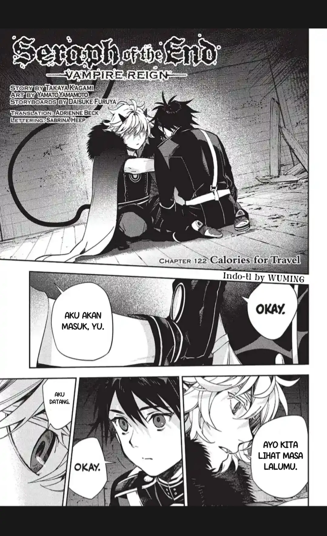 Owari no Seraph Chapter 122