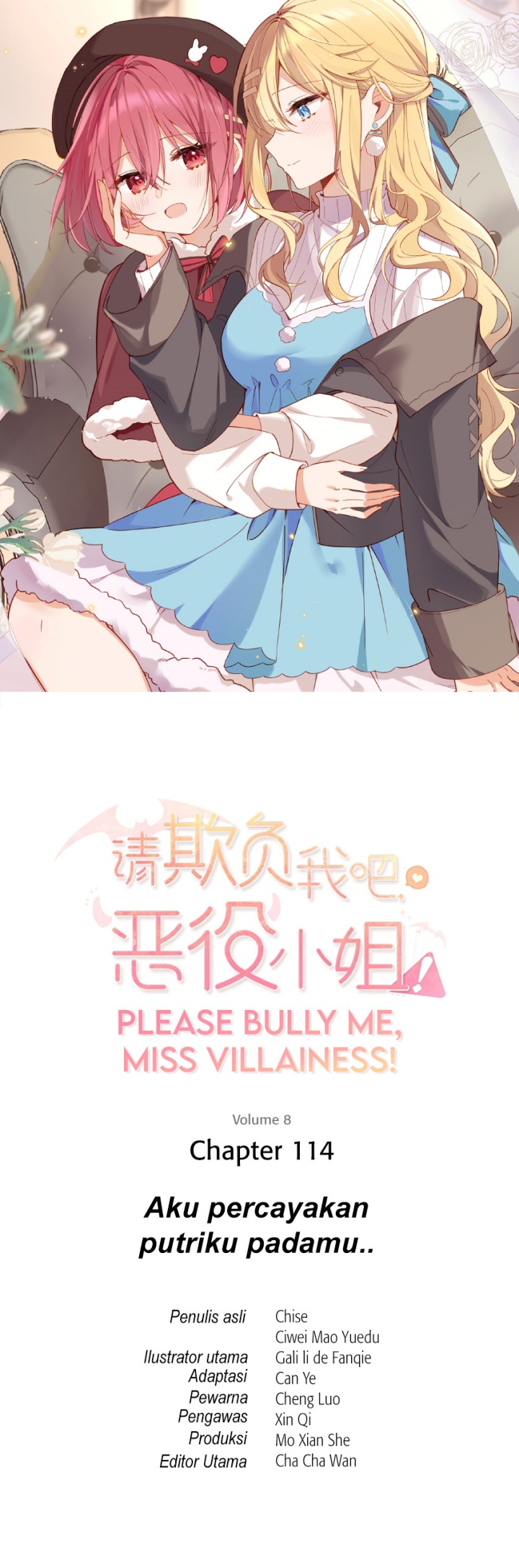 Please Bully Me, Miss Villainess!